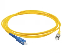 Патч-корд оптический LANMASTER, LSZH, симплексный, SC/UPC-FC/UPC, SM, 0.5 м