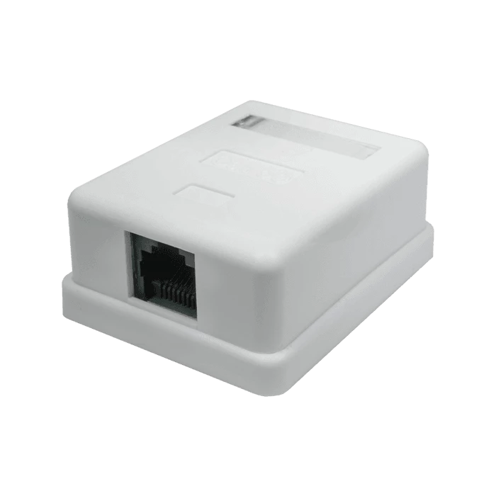 Компьютерная розетка 8P8C (RJ-45), UTP, Cat.5e, 1 порт