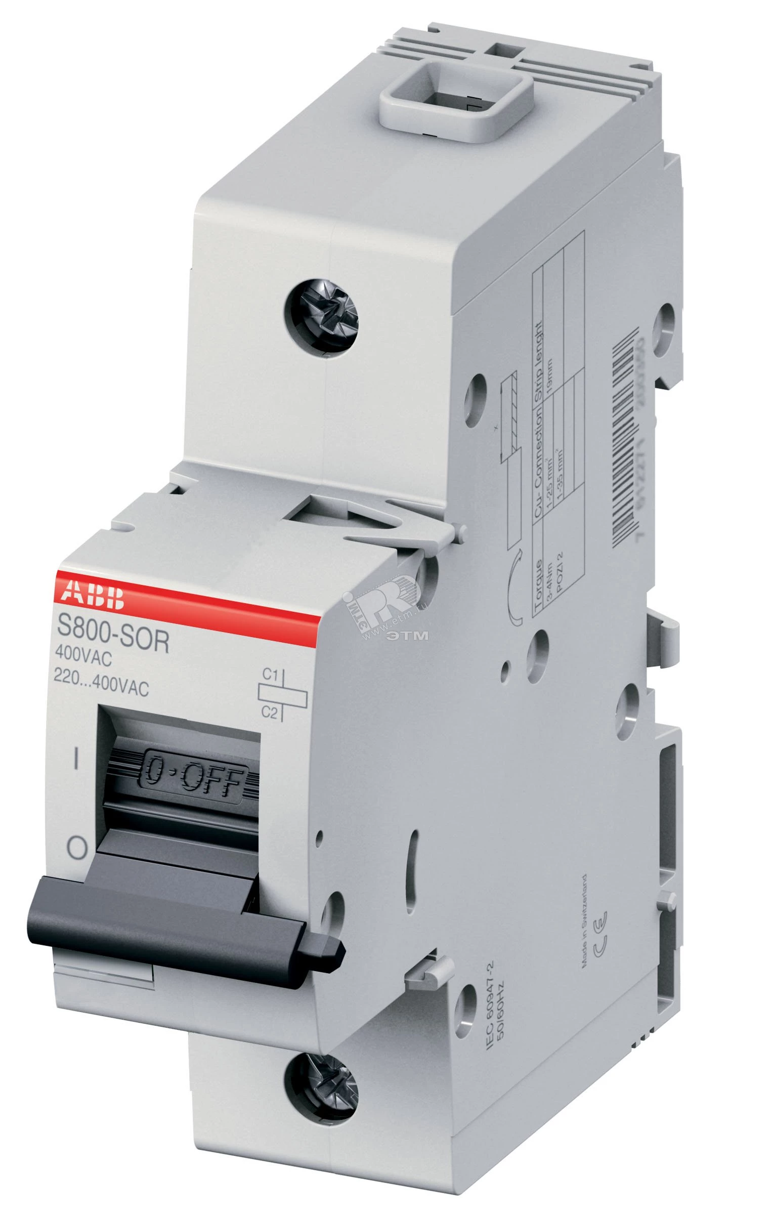 Реле дист,расцепит,S800-SOR130VAC/DC