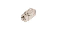 Модуль-вставка NIKOMAX типа Keystone, Кат.6 (Класс E), 250МГц, RJ45/8P8C, самозажимной, T568A/B, полный экран, металлик - гарантия: 5 лет расширенная / 25 лет системная