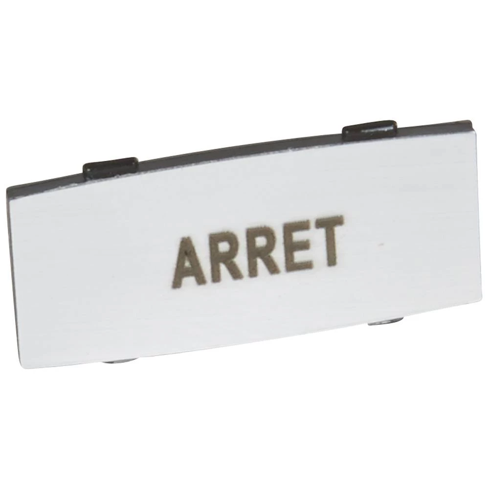 Osmoz вставк. узкая алюм. "ARRET" надпись