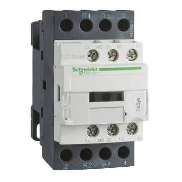 КОНТАКТОР D 4P (2НО+2НЗ), АС1 25А,НО+НЗ,230В,50/60ГЦ, ЗАЖИМ ПОД КОЛЬЦЕВОЙ НАКОНЕЧНИК