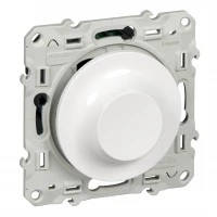 ODACE LED СВЕТОРЕГУЛЯТОР повор-наж, универсальный 4-400Вт, БЕЛЫЙ