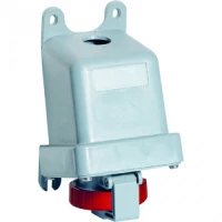 Розетка накладная для монтажа на поверхность 416RS6W, 16A, 3P+N+E, IP67, 6ч