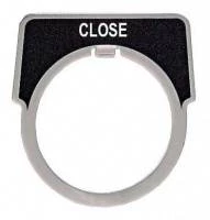 МАРКИР. ПЛАСТИНА CLOSE