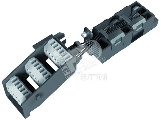 Контакты положения выключателя в фиксированной части AUP 6 400V E1,2