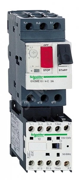 Расцепитель минимального напряжения Schneider Electric GV2ME10K1BW3