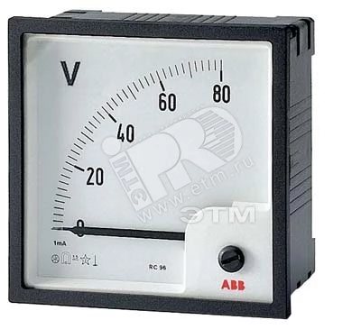 Вольтметр перем,тока прям,вкл, VLM-1-100/72