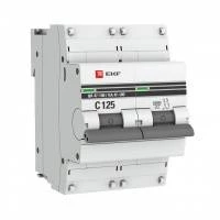 Автоматический выключатель 2P 40А (C) 10kA ВА 47-100 EKF PROxima mcb47100-2-40C-pro