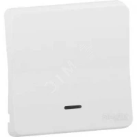 MUREVA S, КЛАВИША с линзой подсветки , БЕЛЫЙ, IP55