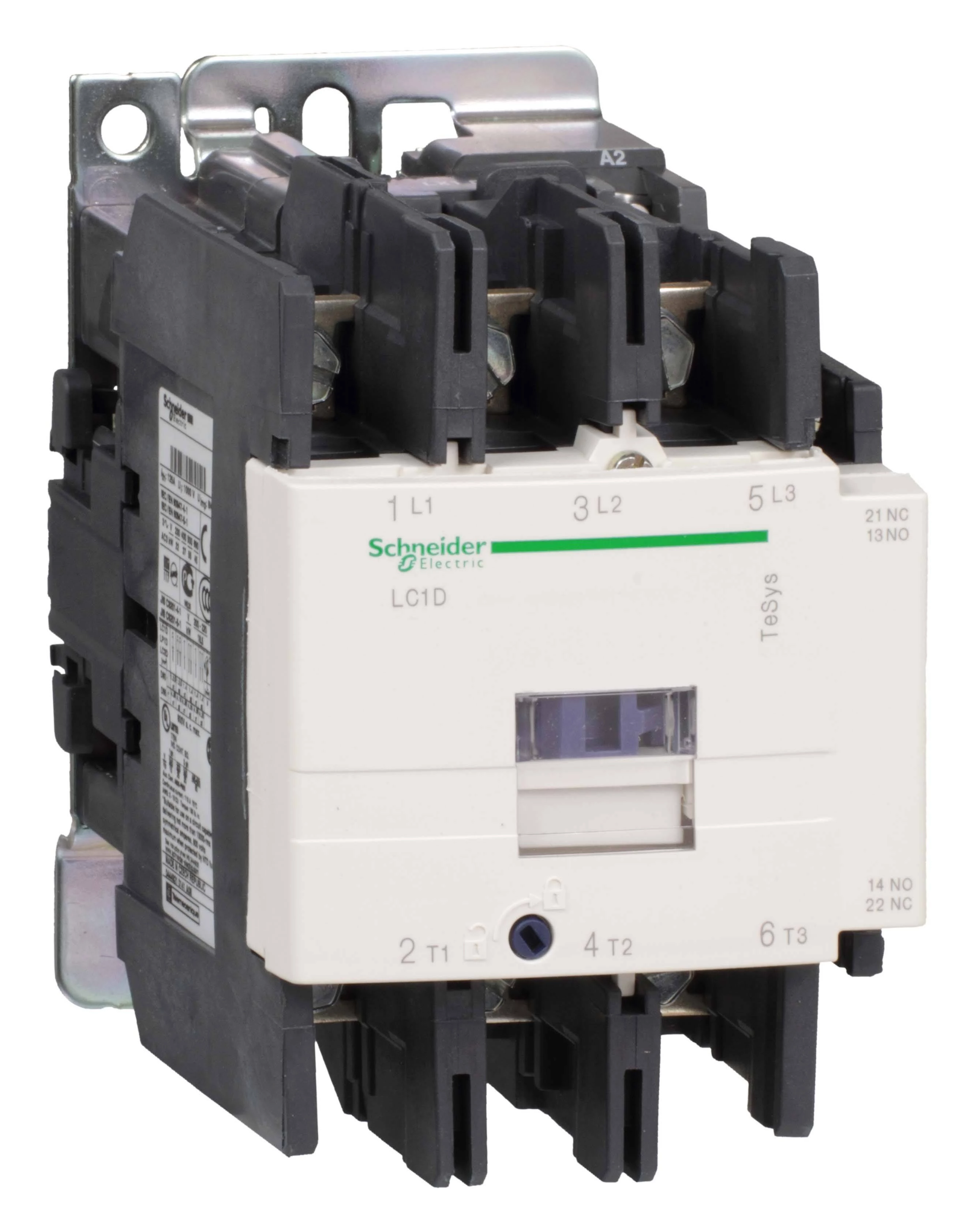 Контактор D 3 реле,80 A,НО+НЗ,380V 50/60 ГЦ, зажим под винт, Schneider Electric