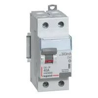 Двухполюсное устройство защитного отключения DX3 2П 40А 300мА-AC