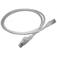 Патч-корд LANMASTER LSZH UTP кат.5e, 0.5 м, белый
