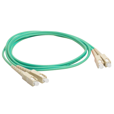 Патч-корд оптический LANMASTER, дуплексный, SC/PC-SC/PC, OM3, LSZH, 7.0 м