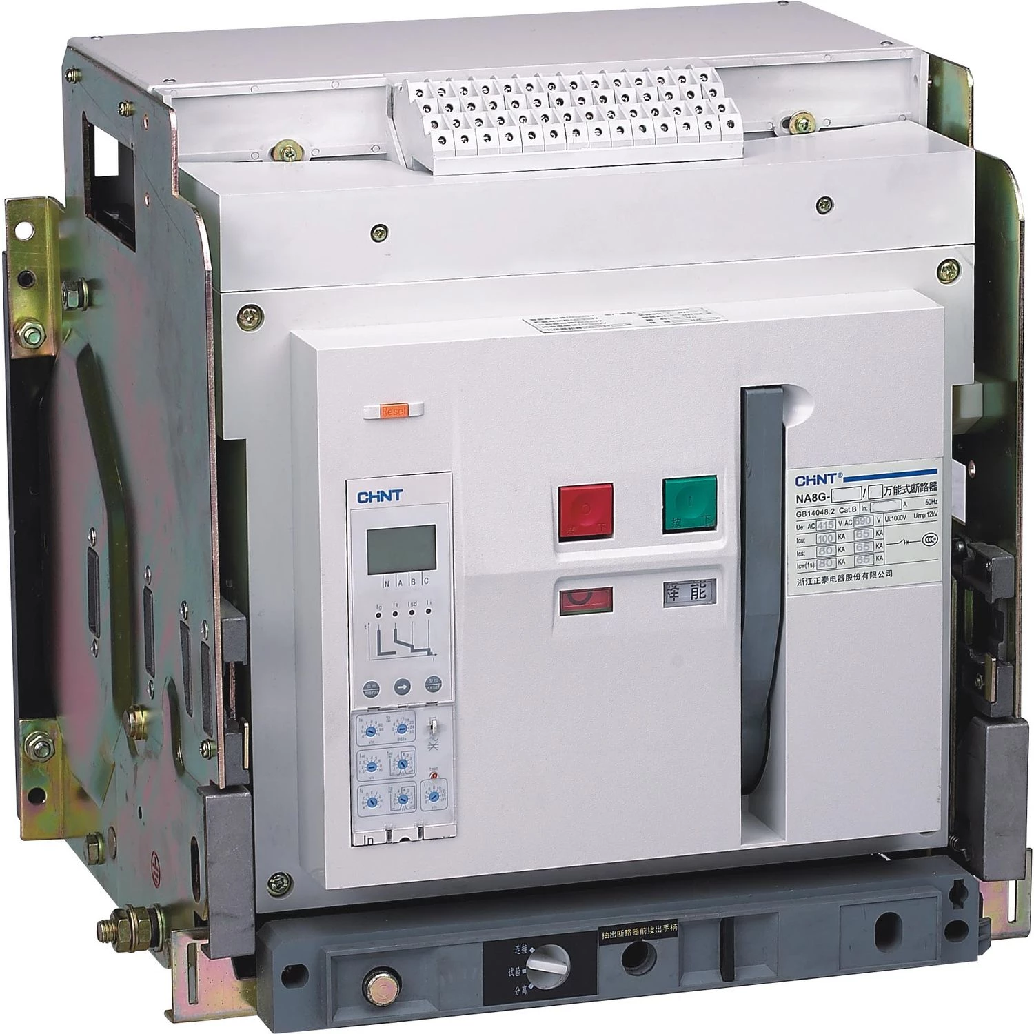 Воздушный авт. выкл. NA8G-2500-1250H/3P выдвиж., 1250A, 80kA, тип H ,AC220В (CHINT)