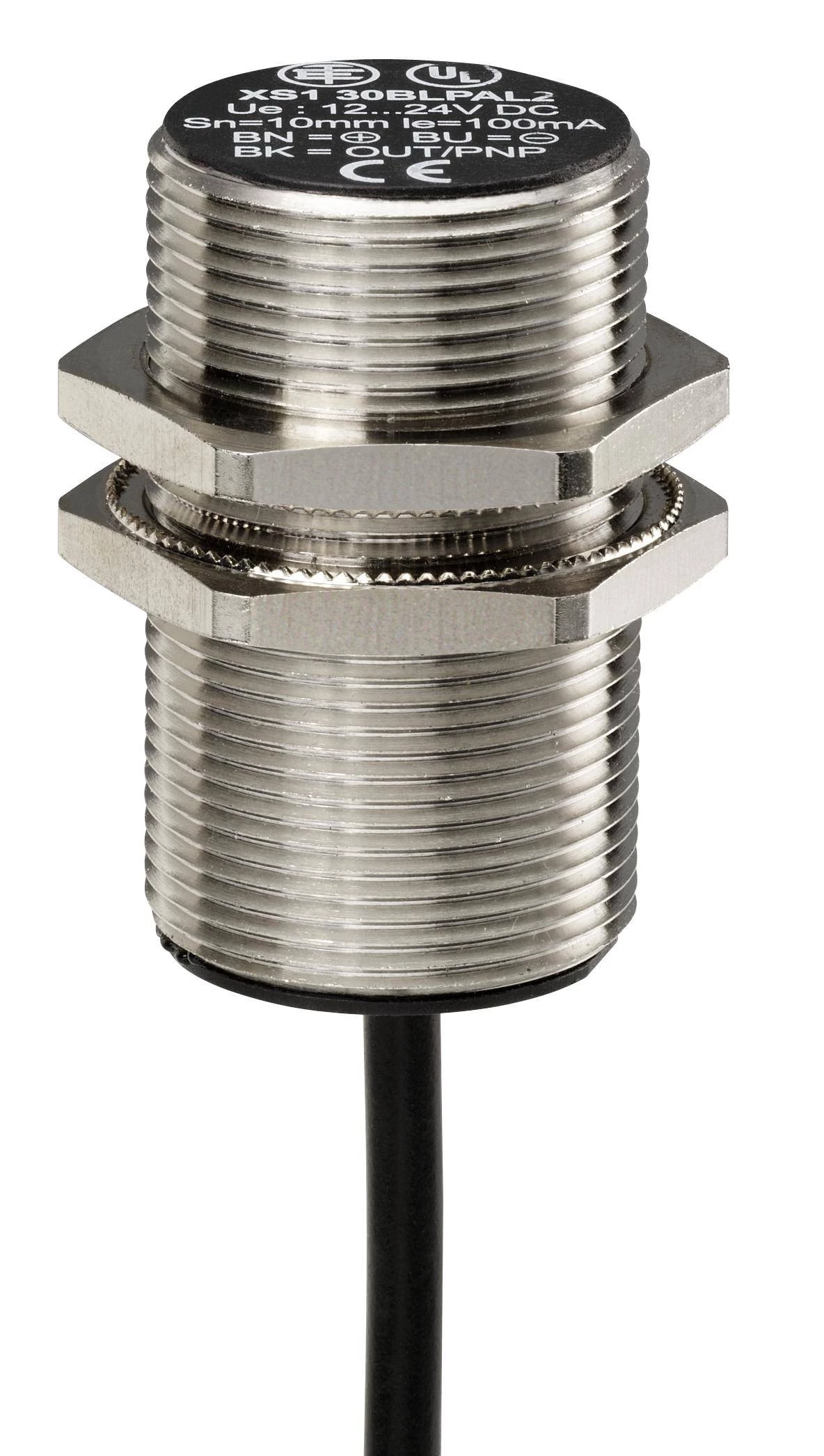 ИНДУКТИВНЫЙ ДАТЧИК ЦИЛИНДРИЧЕСКИЙ 12-24VDC XS530BLPBL2 НЗ PNP