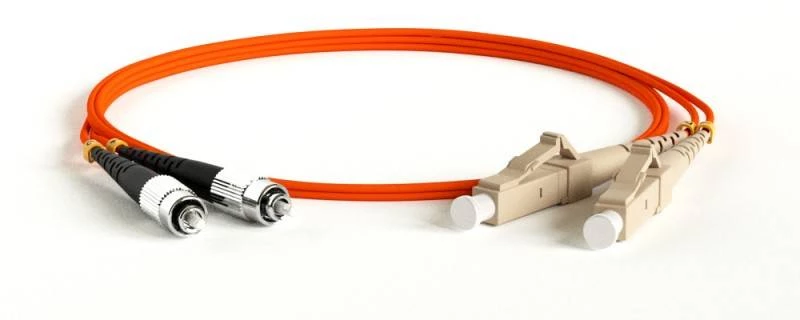 Патч-корд волоконно-оптический (шнур) MM 50/125, FC-LC, duplex, LSZH, 2 м Hyperline
