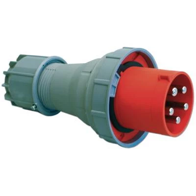 Вилка кабельная IP67 125A 2P+E 230V DISP021253