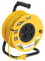 Катушка УК30 с т/з 4 места 2Р/30м 2х0,75 мм2 "Garden"