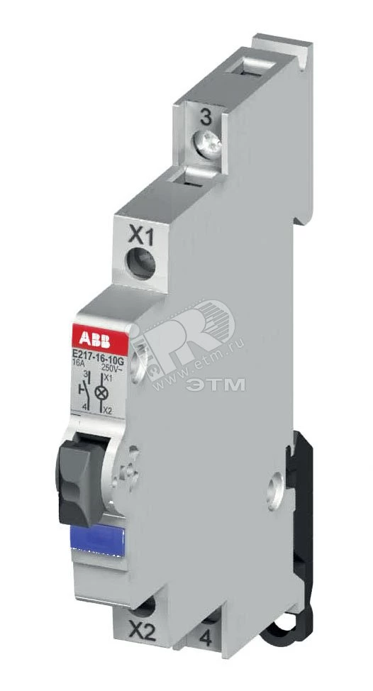 Выкл,кноп,подсвет,г, E217-16-10G220