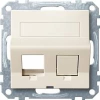 Наклонная плата для Keystone RJ45 беж