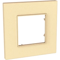 РАМКА UNICA QUADRO 1 МЕСТО КАРАМЕЛЬ