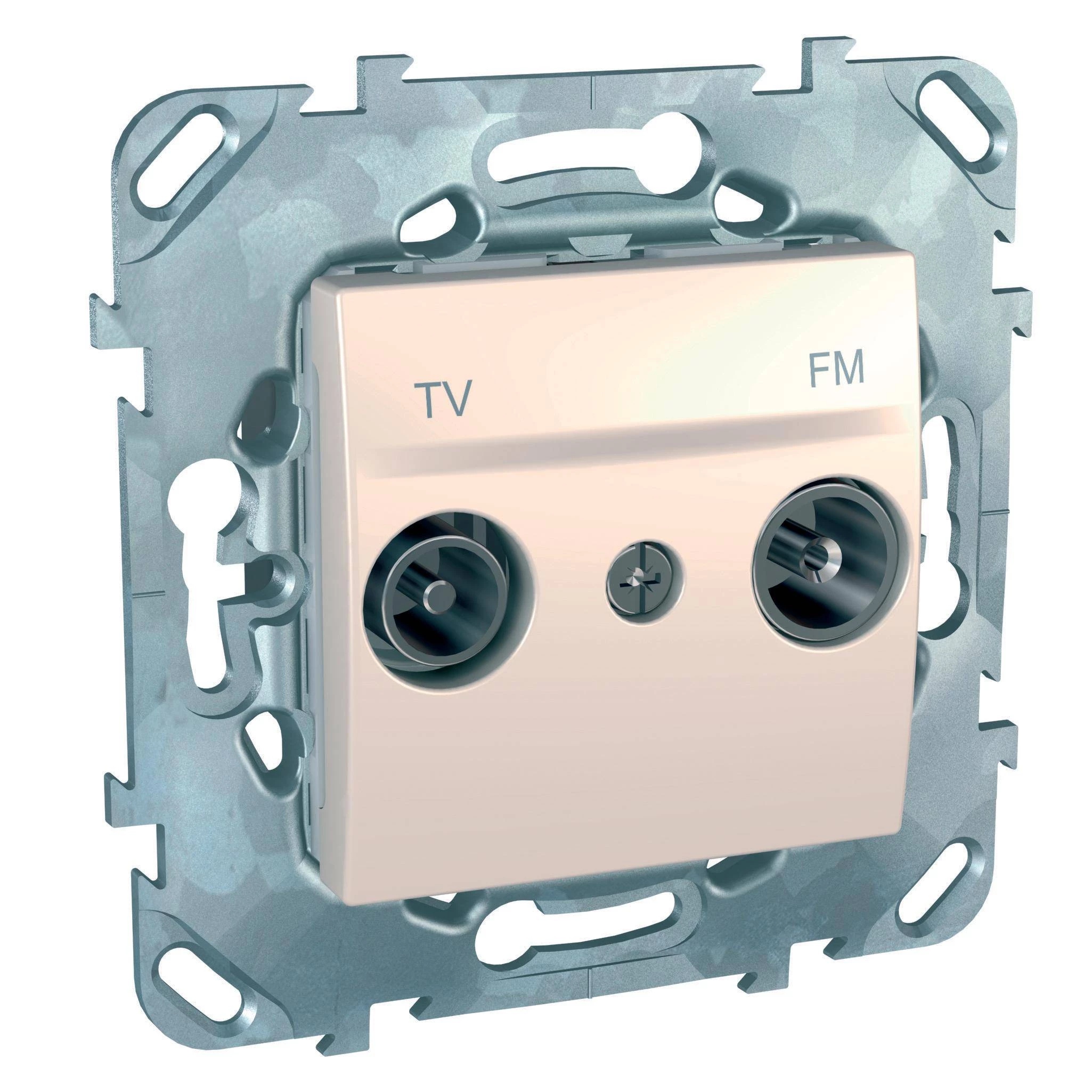 TV/FM РОЗЕТКА ОКОНЕЧНАЯ БЕЖЕВЫЙ