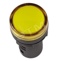 Лампа AD16DS(LED)матрица d16мм желтый 24В AC/DC ИЭК