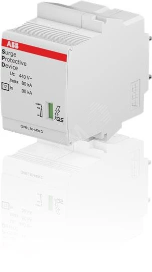 Ограничитель перенапряжений УЗИП OVR T2 80-440s C QS картридж ABB 2CTB815708R5500