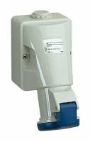 Розетка накладная настенная ВИНТ 16А 2P+E IP44 220В