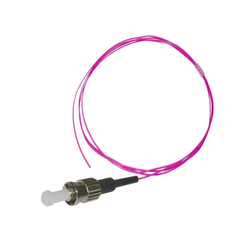 Пигтейл LANMASTER ST/PC, многомодовый OM4, 1.0 м