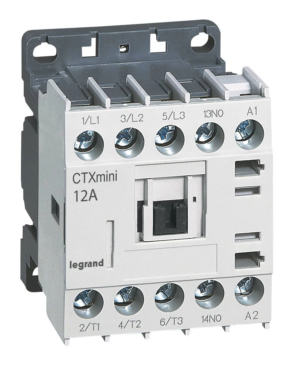 Контактор CTX3 3P 12A 1но~415V мини