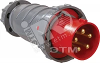 Вилка переносная ССИ-045 125А-6ч/200/346-240/415В 3Р+РЕ+N IP67 MAGNUM ИЭК