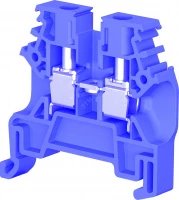 Клемма C4/6,N винтовая, 4 мм², синяя