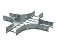 Х-ответвитель лестничный 80х200, цинк-ламель