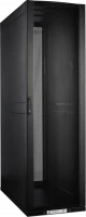 Шкаф LANMASTER DCS 48U 600x1200 мм, с перфорированными дверьми, без боковых панелей, черный