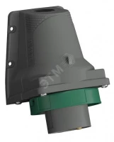 Вилка для монтажа на поверхность Easy&Safe 332EBS6W,32A,3P+E,IP67,10ч