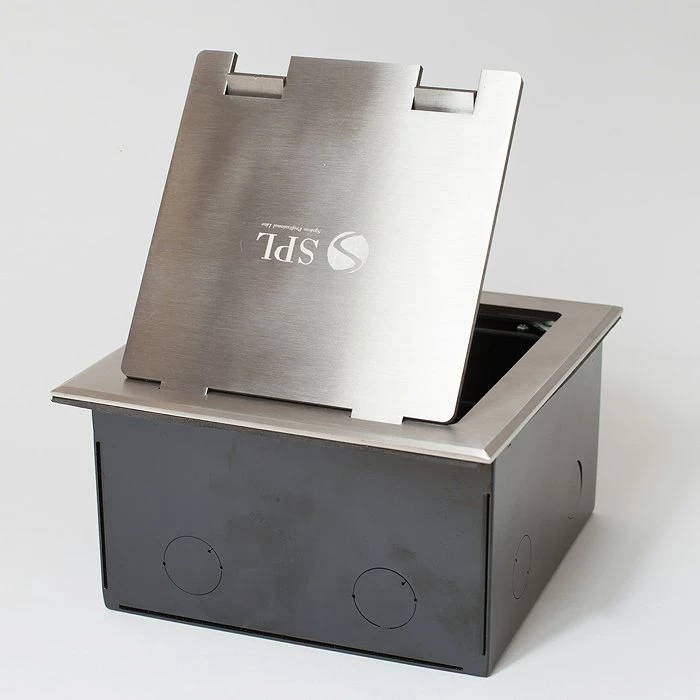Люк на 4 поста (45х45), из нержавеющей стали, с коробкой, IP40