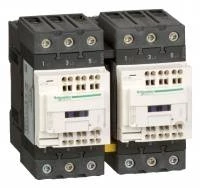 3Р РЕВЕРСИВНЫЙ КОНТАКТОР EVERLINK AC3 440В 40A, КАТУШКА УПРАВЛЕНИЯ 115В AC 50/60ГЦ