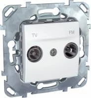 TV/FM РОЗЕТКА ОКОНЕЧНАЯ БЕЛЫЙ