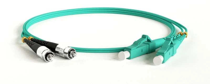 Патч-корд волоконно-оптический (шнур) MM 50/125(OM3), FC-LC, duplex, LSZH, 10 м Hyperline