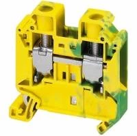 Клеммник винтовой с заземлением 16мм.кв 2 точки подключения NSYTRV162PE Schneider Electric