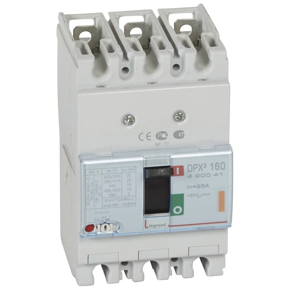 АВТ.ВЫКЛ.DPX³ 160 3P 25А 25kA