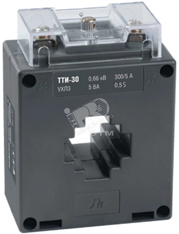 Трансформатор тока ТТИ-30 100/5А 5ВА класс 0,5S IEK
