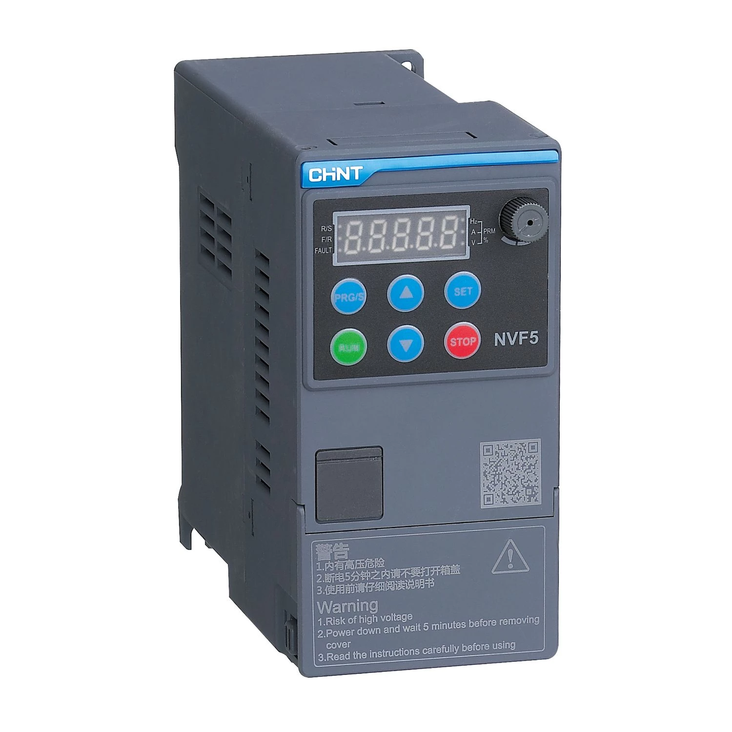 Преобразователь частоты NVF5-0.4/TD2, 0.4кВт, 220В 1Ф , общий тип (CHINT)
