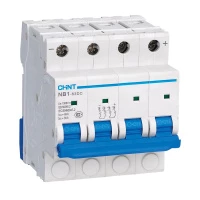 Автоматический выключатель постоянного тока NB1-63DC 4P C1A DC1000В 6kA (CHINT)