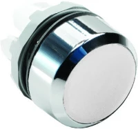 Кнопка MP2-20W белая (только корпус) без подсветки с фиксацией