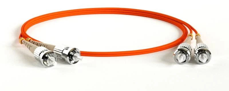 Патч-корд волоконно-оптический (шнур) MM 62.5/125, ST-ST, 2.0 мм, duplex, LSZH, 5 м Hyperline