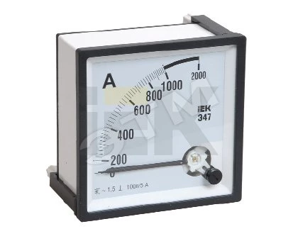 Амперметр Э47 400/5А кл. точн. 1,5 72х72мм