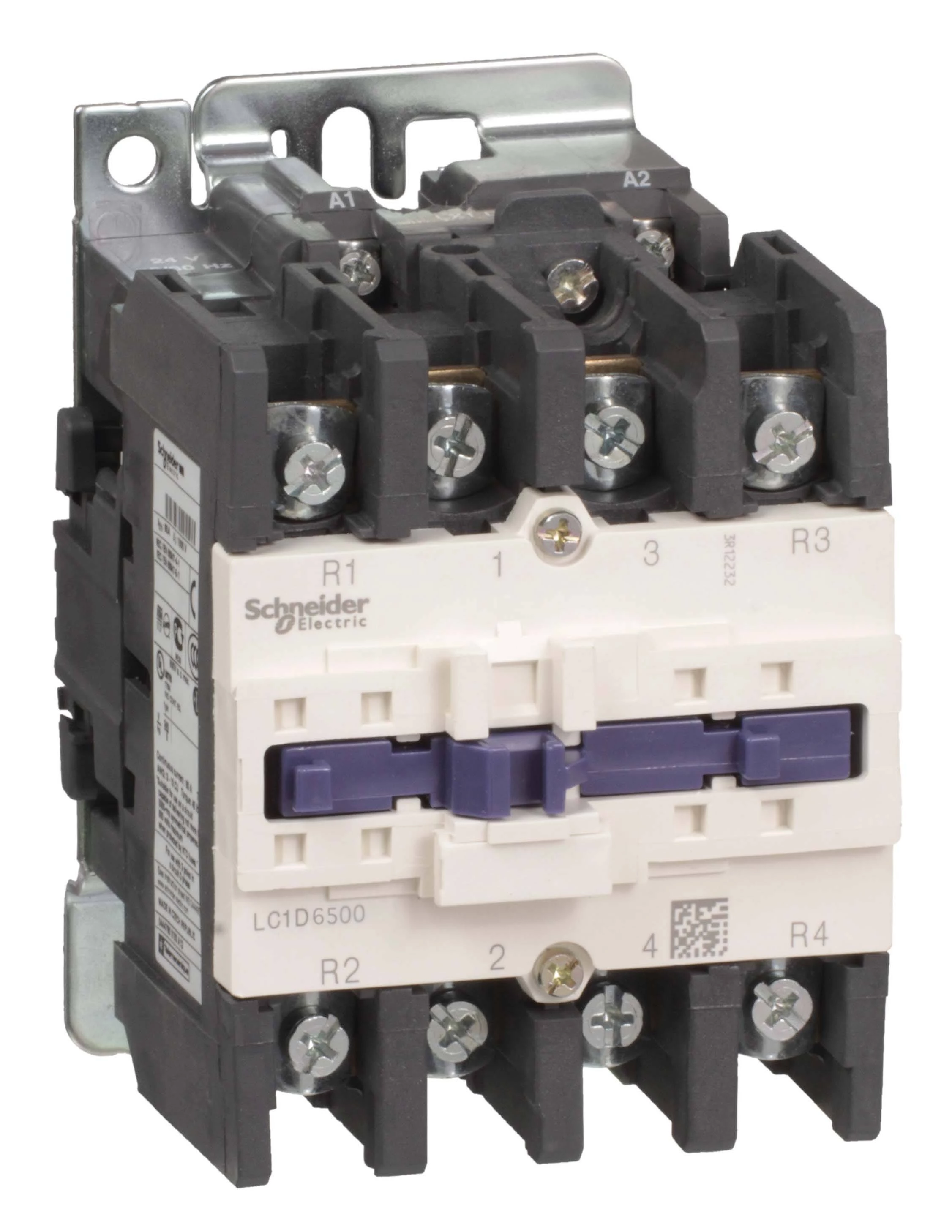 КОНТАКТОР D 4Р (2 НО + 2 НЗ),AC1 80 A,110V 50/60 ГЦ,ЗАЖИМ ПОД ВИНТ